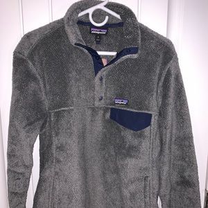 Women’s Gray Patagonia Pullover